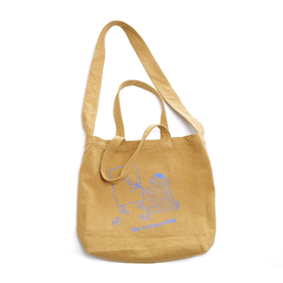 你不是艺术家 狗狗印花手提斜挎帆布包 Store Circ