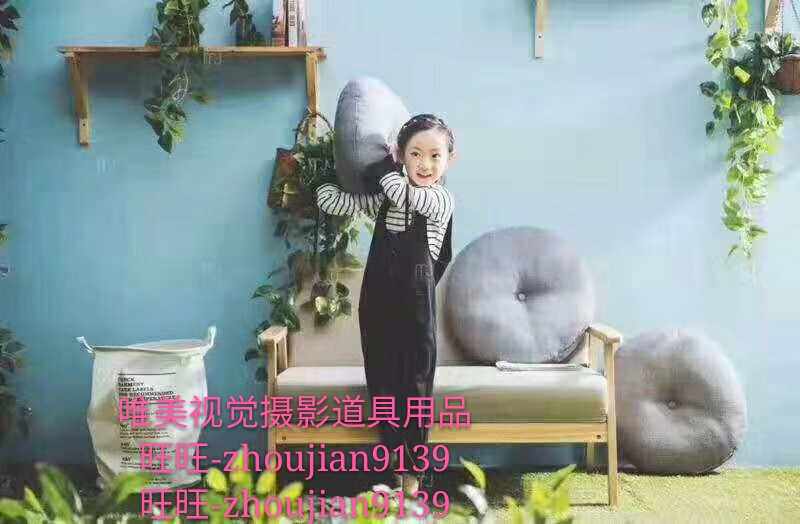 儿童影楼实景制作摄影棚装修设计拍照道具韩式婚纱2018新款w-3358