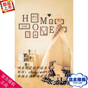 2018新款影楼摄影实景婚纱影棚装修设计制作韩式儿童实景w-1574