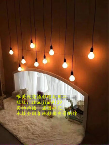 展会新款 影楼摄影道具实景 摄影棚实景制作设计 韩婚纱 w-1785