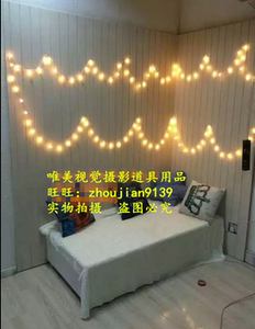 展会新款 影楼摄影道具实景 摄影棚实景制作设计 w-1256