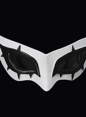 万圣节新品女神异闻录 Peron 5  来栖晓 COS化妆舞会通用树脂面具