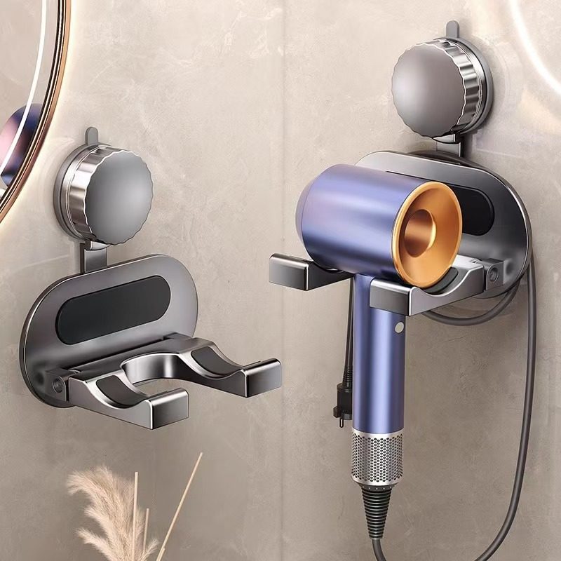 卫生间吸盘吹风机置物架浴室免打孔风筒支架壁挂式电吹风收纳挂架,家庭/个人清洁工具,吹风机置物架,淘宝优惠券,粉丝福利购,淘宝优惠卷