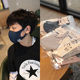 透气防晒萌猫 出口日本原单防护口罩防尘春夏季 立体有弹力 更贴合