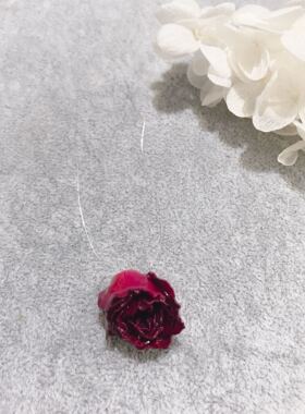 玫瑰透明隐形天然锁骨链