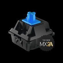 MX2A茶银青红轴五脚樱桃MX升级厂润机械键盘客制化套件开关热插拔