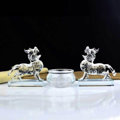 水晶招财貔貅风水摆件大厂直销