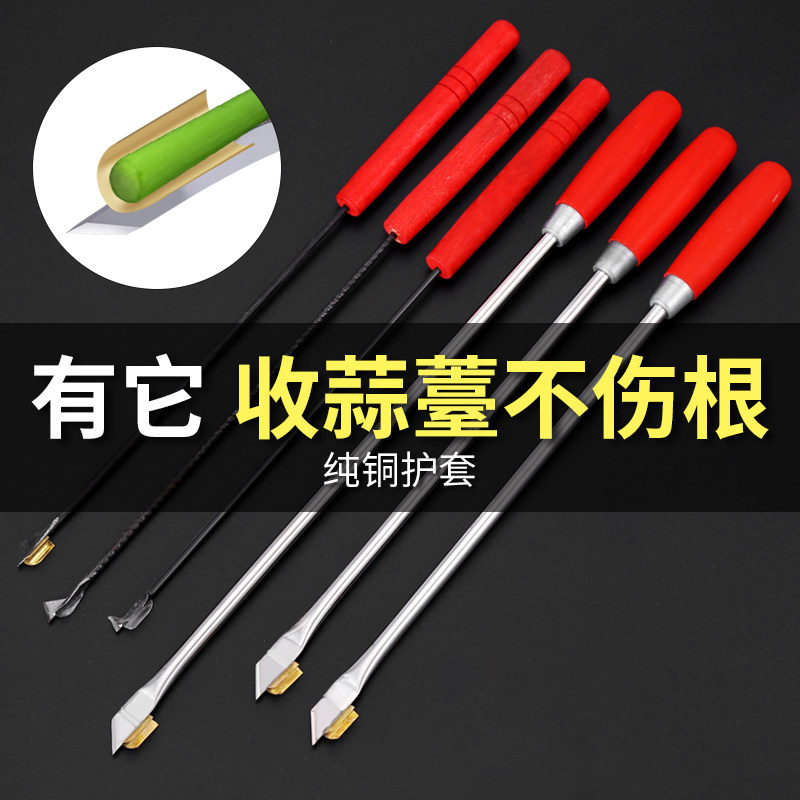 蒜苔收割刀抽蒜薹神器蒜苔器的工具刮划剥拔打蒜苔神器蒜薹收割刀