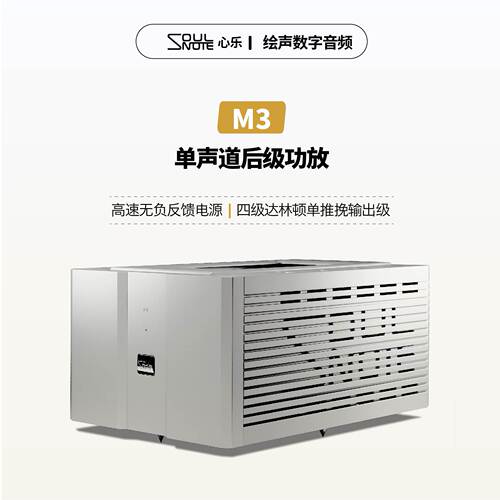 心乐旗舰单声道大功率功放