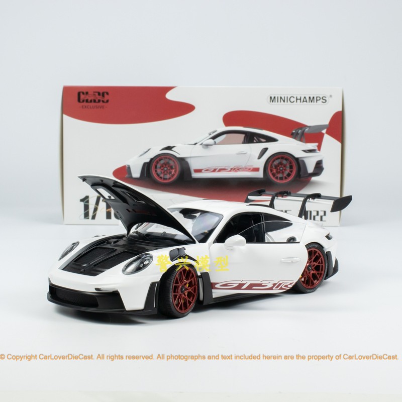 迷你切1:18保时捷Porsche911992GT3RS跑车合金模型德国生日礼品-封面