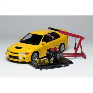 1:18motorhelix三菱lancerevolution枪骑兵EVO合金汽车生日礼品