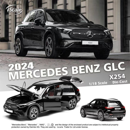 奔驰MercedesBenz越野车GLC德国C254合金模型1:18生日礼物礼品