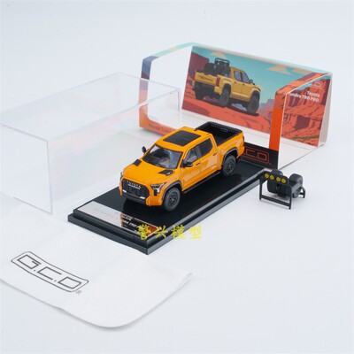 1:64丰田Toyota坦途Tundra越野车皮卡gcd合金汽车模型生日礼品