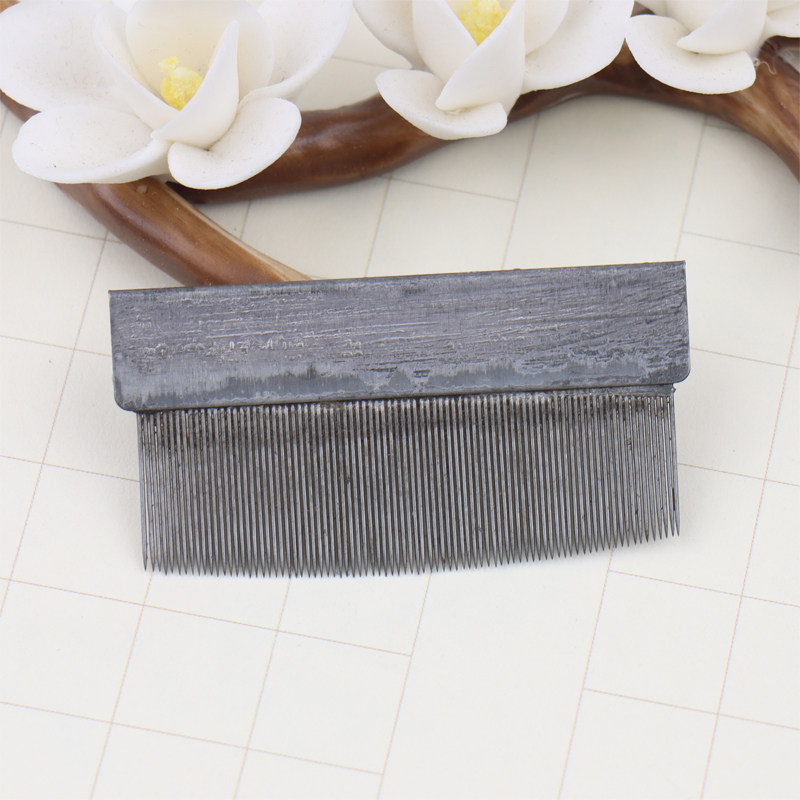 开绒神器！非遗绒花开绒梳子84齿针篦子针梳密齿梳绒条变蓬松新手