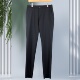 透气黑色长裤 直筒薄款 春季 新款 金利来男士 MPD23251717 商务西裤