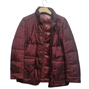 金利来男士立领薄款羽绒服冬季保暖翻盖大口袋外套TDSC288-25004
