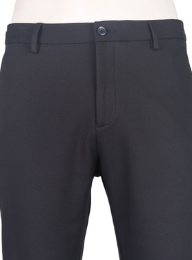 金利来男士免烫休闲裤直筒长裤商务百搭深灰色MPCF13913208-95