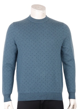 金利来男装圆领纯羊绒衫保暖休闲针织毛衣MRMF36914319-88