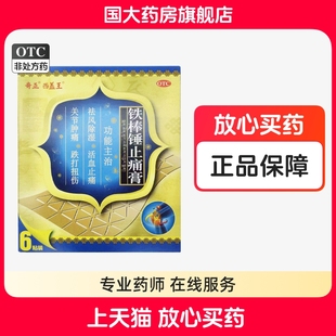 奇正铁棒锤止痛膏6贴活血止痛祛风除湿关节肿痛跌打损伤神经痛