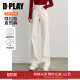 裤 DPLAY白色牛仔裤 高级气质宽松直筒好看长裤 新款 子女 女2026春季