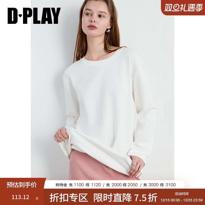 row时尚DPLAY宽松打底衫