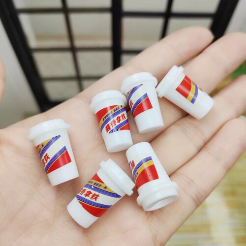 微缩食玩场景摆件树脂配件咖啡