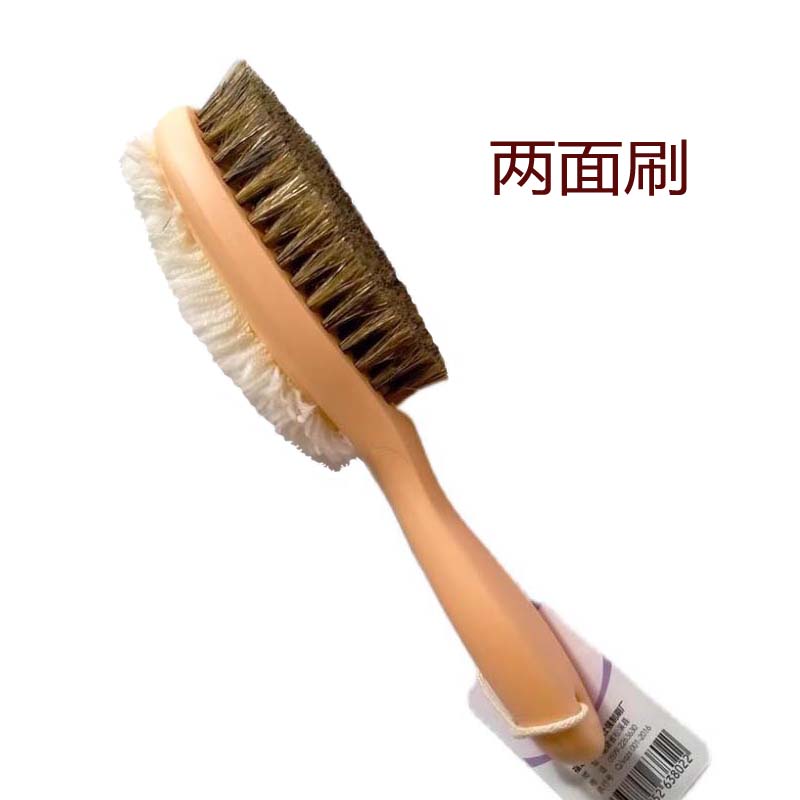 珠峰3802多功能鞋刷豬毛雙面