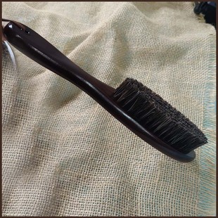 马鬃毛衣刷子软毛长柄沙发清洁刷擦皮鞋 翻毛皮刷马毛刷床刷 刷鞋