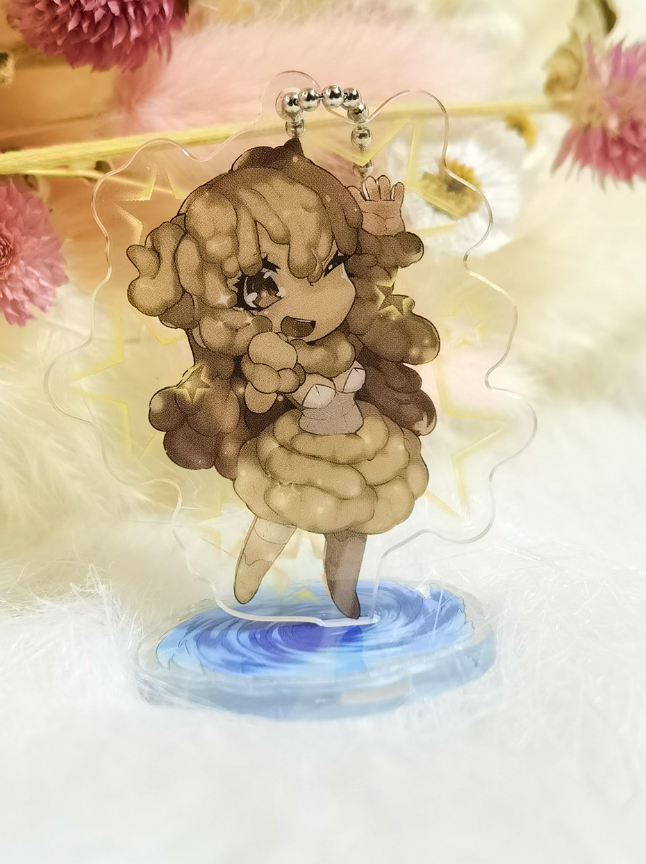 【孙渣和他的伙伴们】便便娘亚克力挂件立牌二合一