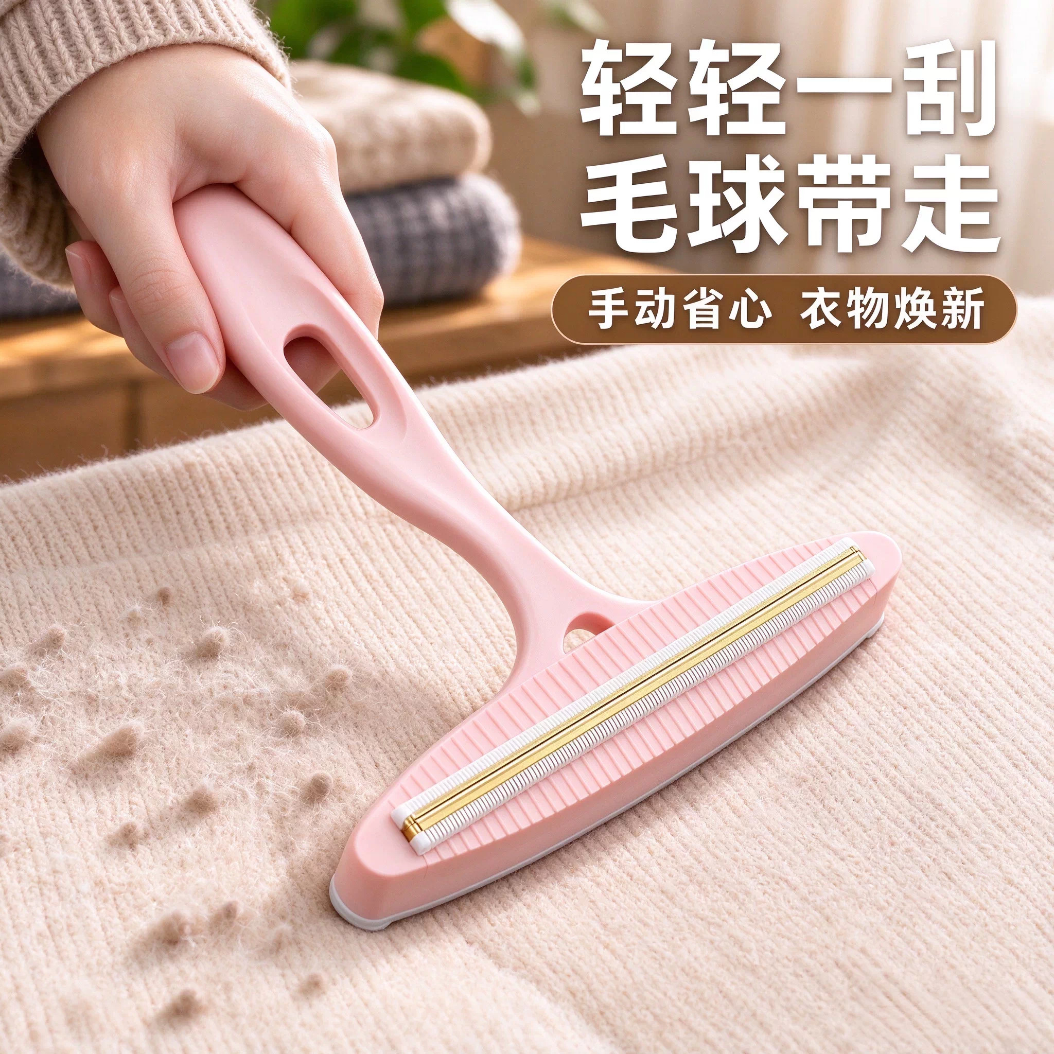 大衣刮毛器刮毛球家用毛呢去除球神器沾毛不伤衣物手动粘毛器衣服