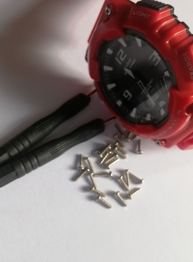 替换树脂表带表壳男手表带 替换卡西欧AQ-S810W AQS810WC表壳螺丝