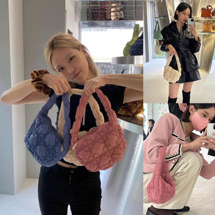 韩国品牌Carlyn正品授权ins云朵包百搭通勤手拎包Soft Mini定制