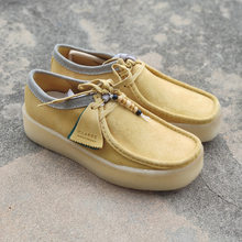 Clarks WALLABEE CUP其乐Originals男新品复古舒适休闲厚底袋鼠鞋
