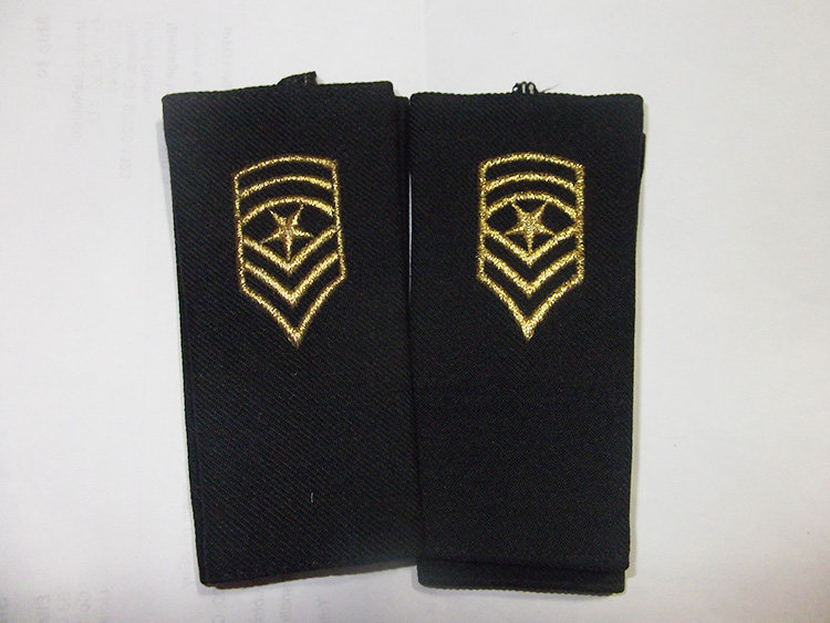 us army原品软肩章/布军衔 常服 军士长一副  二手 假包退