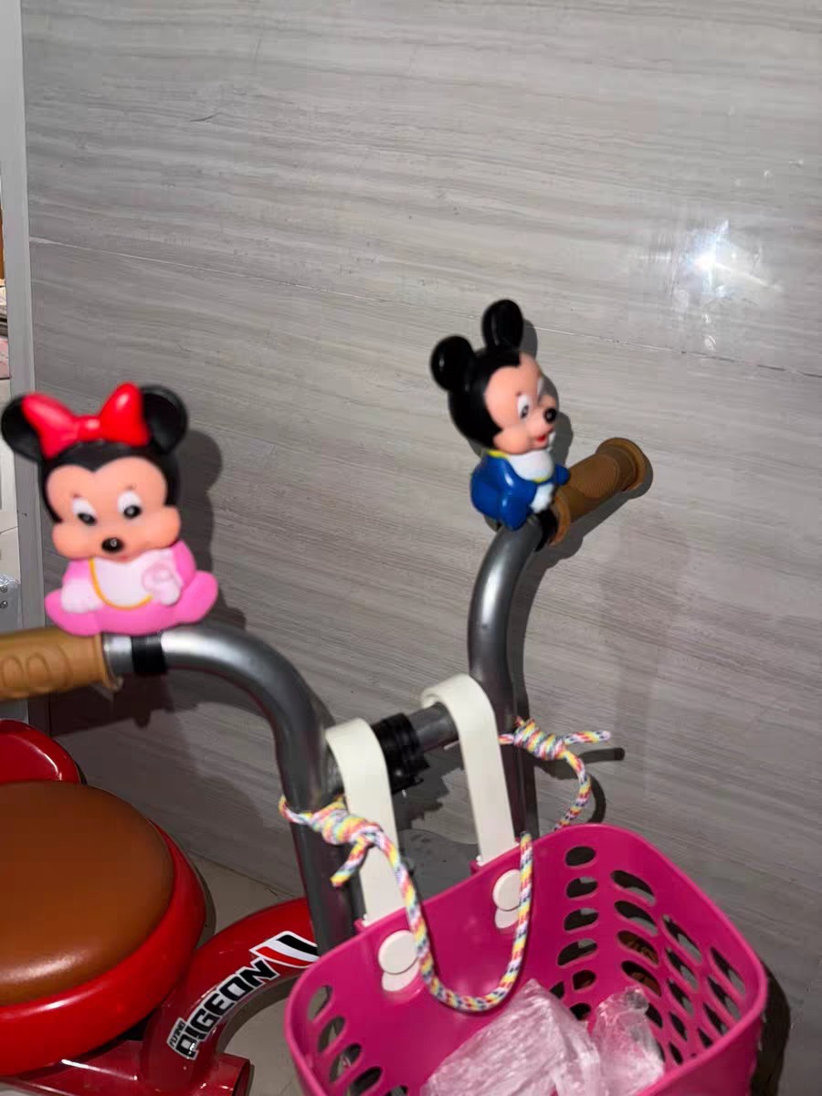 出口韩国自行车车铃儿童车滑步车 平衡车装饰卡通气铃喇叭