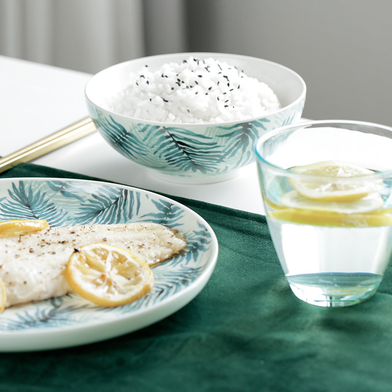 cybil 绿色餐具北欧陶瓷碗陶瓷盘米饭碗水果盘家用菜盘饭碗面碗|msdalam kategori pinggan mangkuk, pinggan mangkuk, Bowl - dari Buy2taobao.com untuk memberikan perkhidmatan ejen Taobao profesional membeli