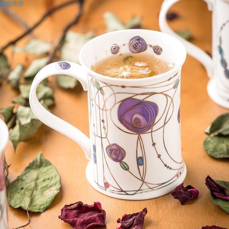 现货英国DUNOON丹侬骨瓷欧式复古优雅玫瑰马克杯茶咖啡杯子|msdalam kategori pinggan mangkuk, Cup/cawan/cerek, Mug - dari Buy2taobao.com untuk memberikan perkhidmatan ejen Taobao profesional membeli