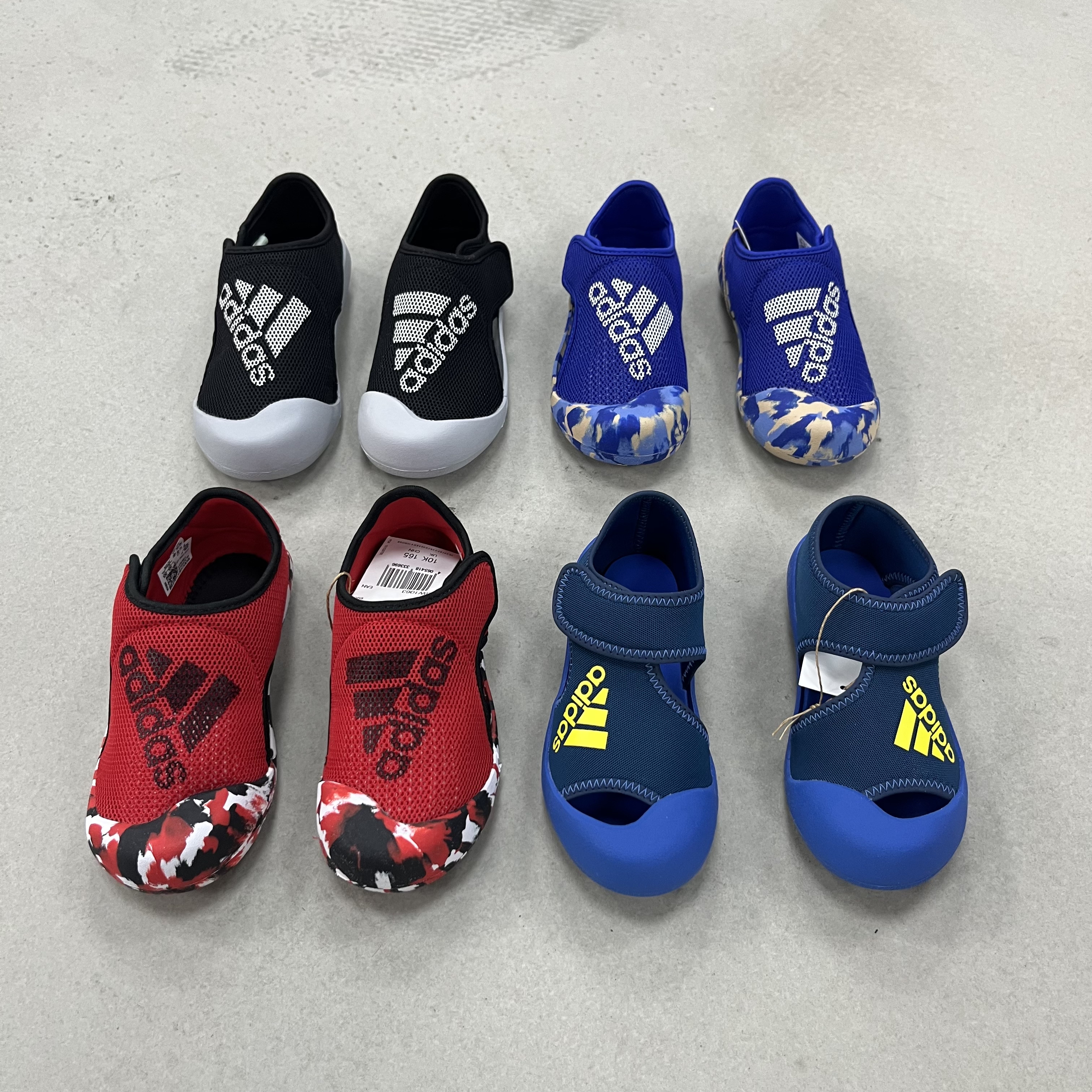 Adidas 大童包头凉鞋 夏季沙滩鞋 D97901 GW1063 FZ6508 GV7807