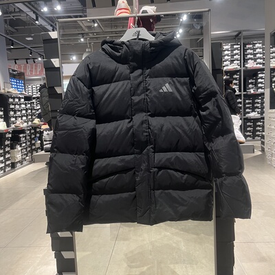 专柜正品 阿迪达斯男女同款防风拒水保暖羽绒服KQ5519 KQ5514