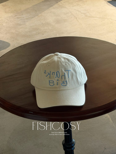 浅色棒球帽 韩国原版！软顶巨舒服自在好看 刺绣浅蓝色字母好夏天
