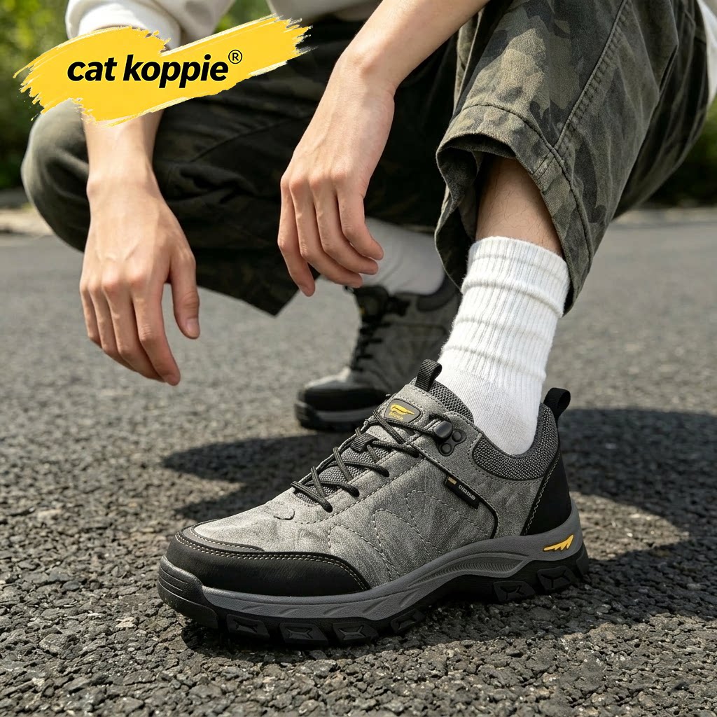 Cat Koppie户外鞋男款登山鞋秋季新款休闲运动鞋徒步鞋防水防滑