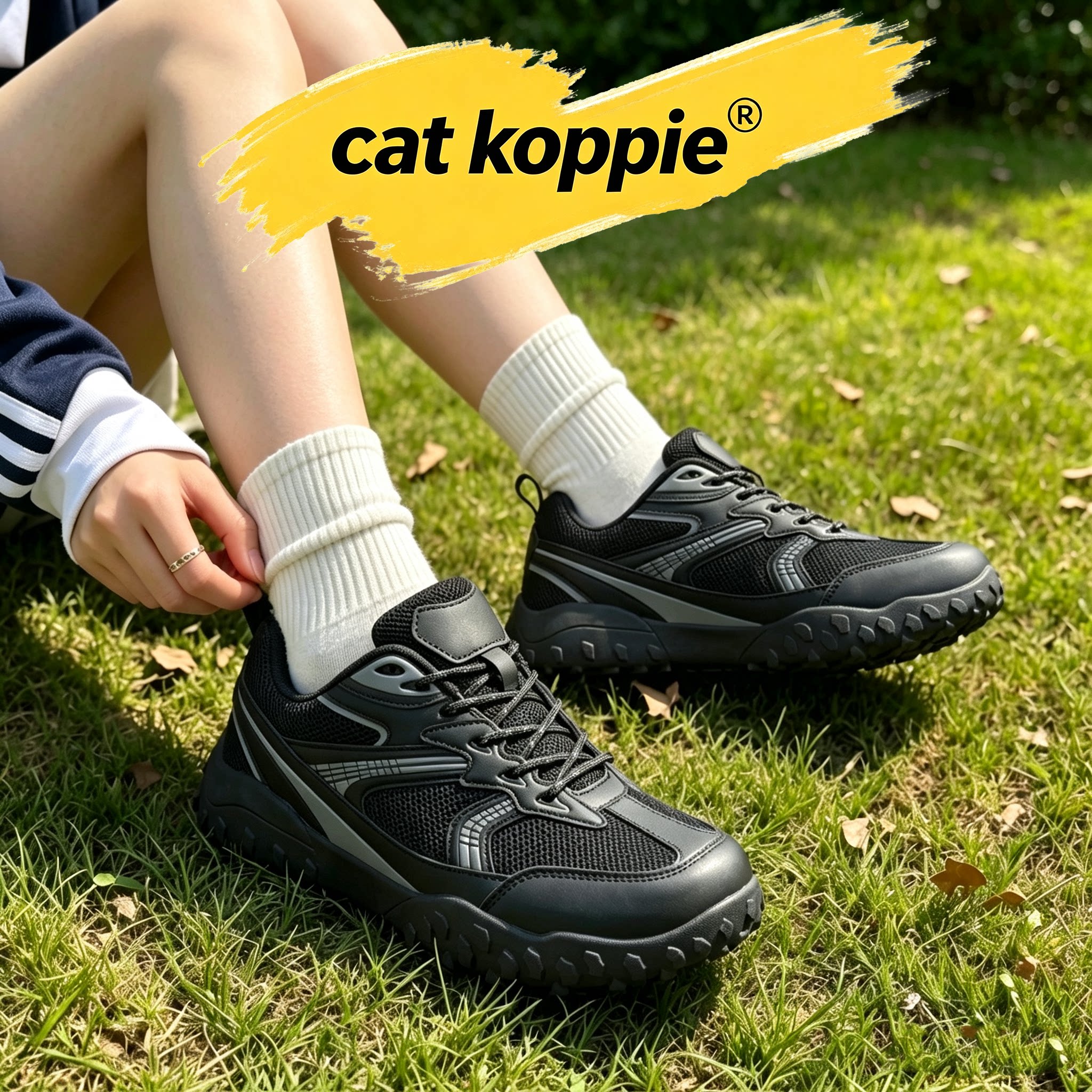 【绿茵之上】Cat Koppie2026夏季清爽透气网面鞋情侣大码休闲鞋男