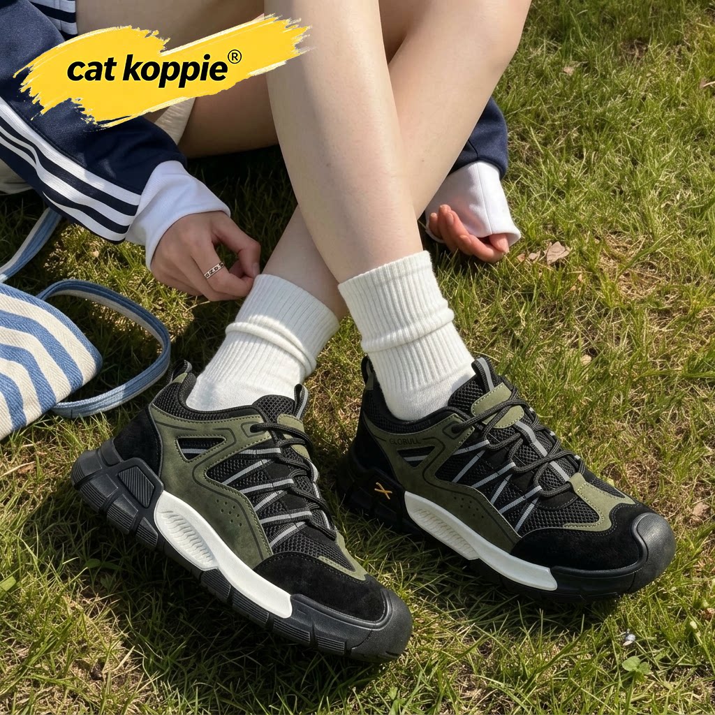 Cat Koppie户外男鞋秋季休闲登山鞋2026新款透气男百搭徒步运动鞋