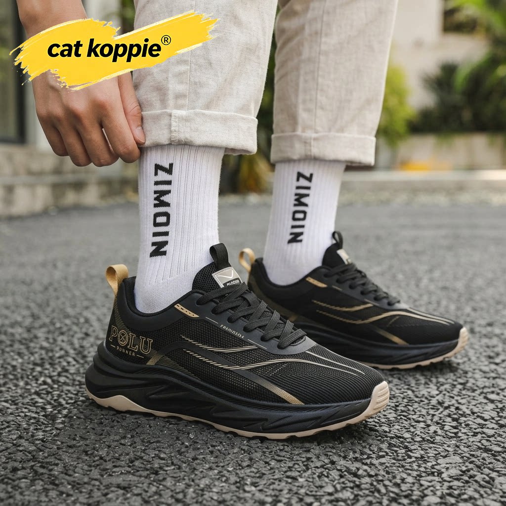 Cat Koppie运动鞋男网面透气新款男鞋男士轻便健身休闲跑步鞋