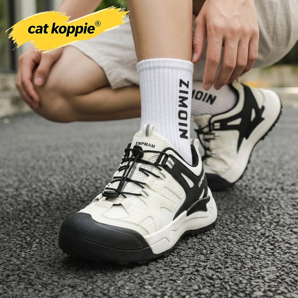 Cat Koppie男鞋秋季2026新款户外休闲鞋徒步舒适百搭旅游登山鞋