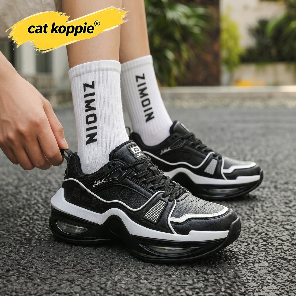 Cat Koppie男鞋秋季复古厚底增高男生气垫减震运动休闲老爹鞋