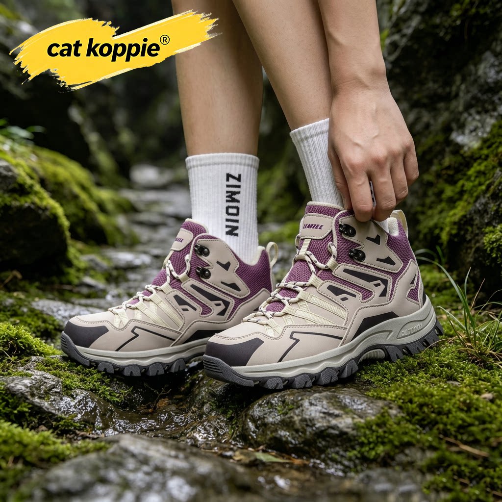 Cat Koppie高帮户外鞋男鞋登山鞋女防水防滑徒步鞋透气加绒棉鞋
