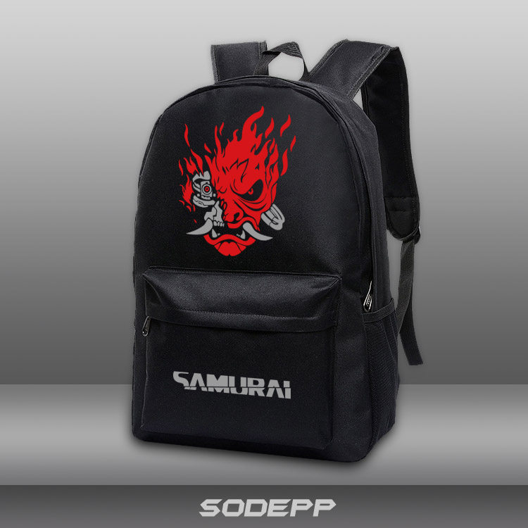 【双肩包】赛博朋克2077 武侍乐队 强尼银手  书包帆布电脑背包