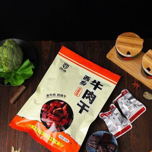 西缜西乡陕西特产卤型五香原味精选300g牛肉小包装手撕西缜牛肉干