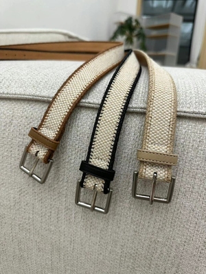 韩国东大门代购EO女腰带棉麻